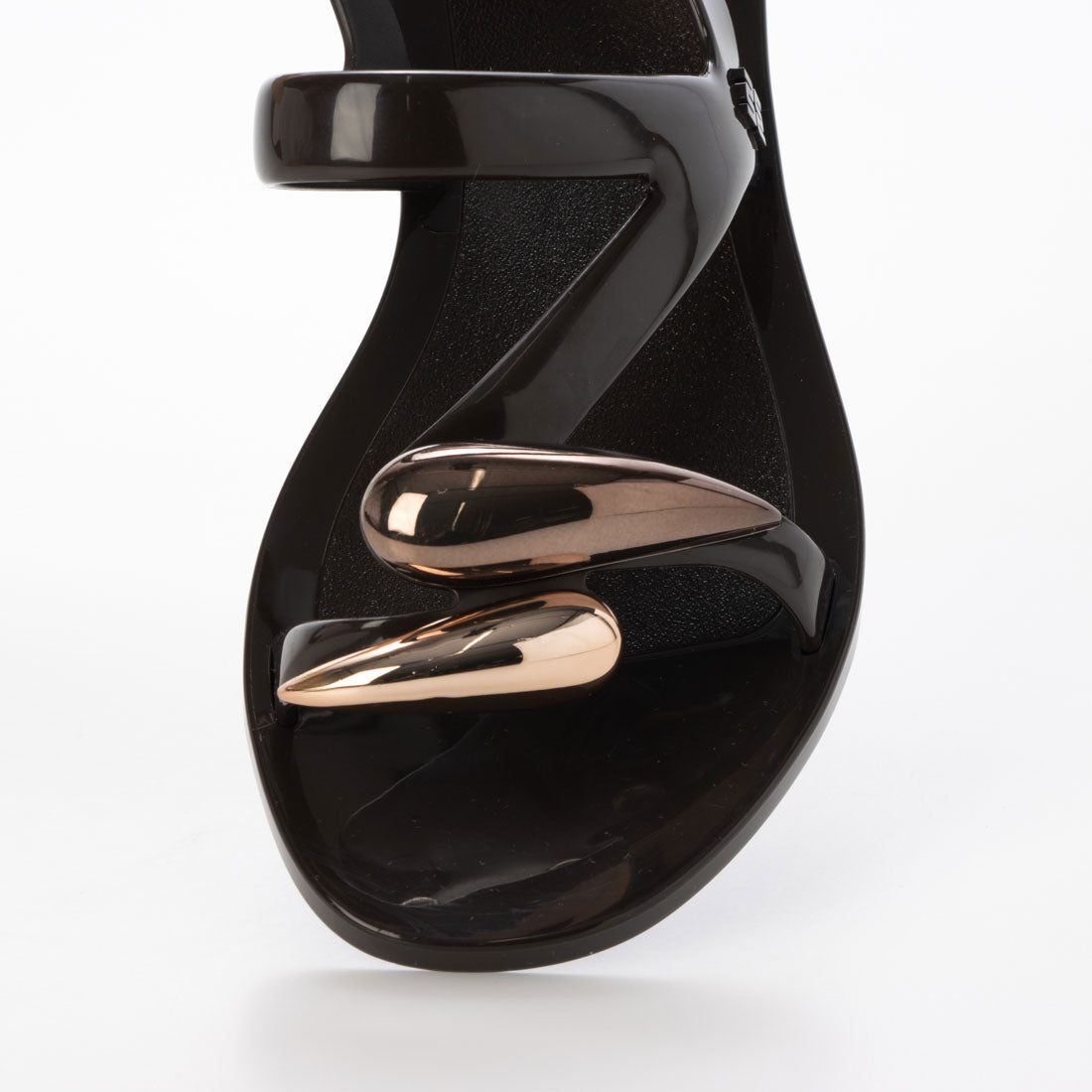 メリッサ melissa MELISSA IRIS SANDAL AD （BROWN/METALLIC） BROWN/METALLIC