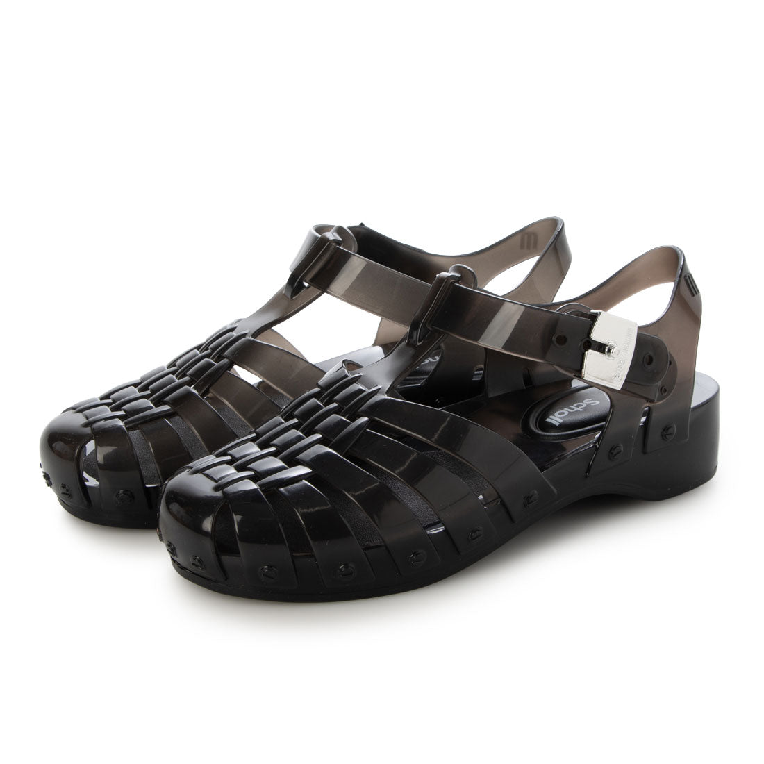 メリッサ melissa MELISSA POSSESSION PESCURA HEEL + SCHOLL AD （BLACK） BLACK