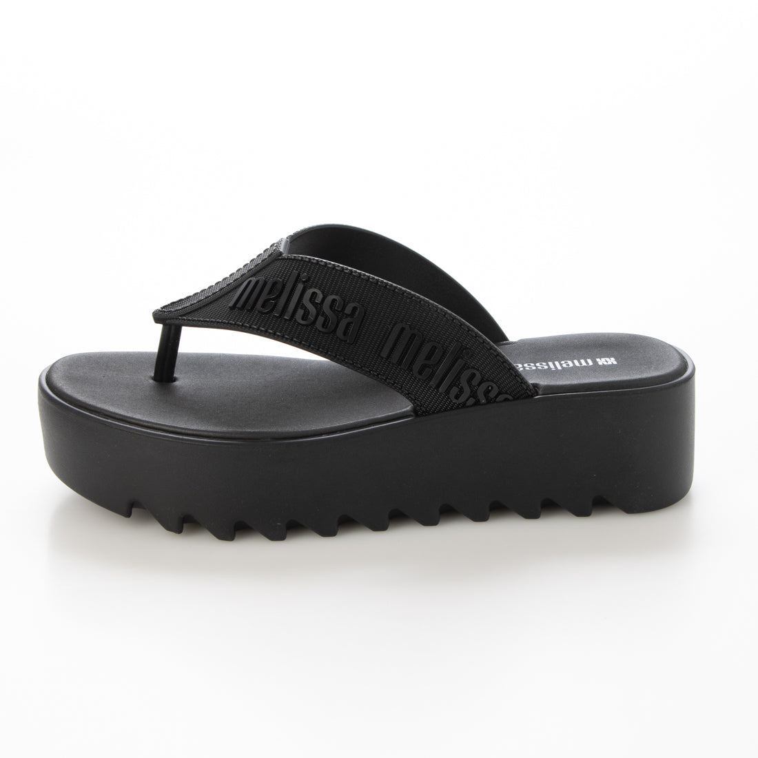 メリッサ melissa MELISSA M LOVER THONG PLATFORM AD （BLACK） BLACK