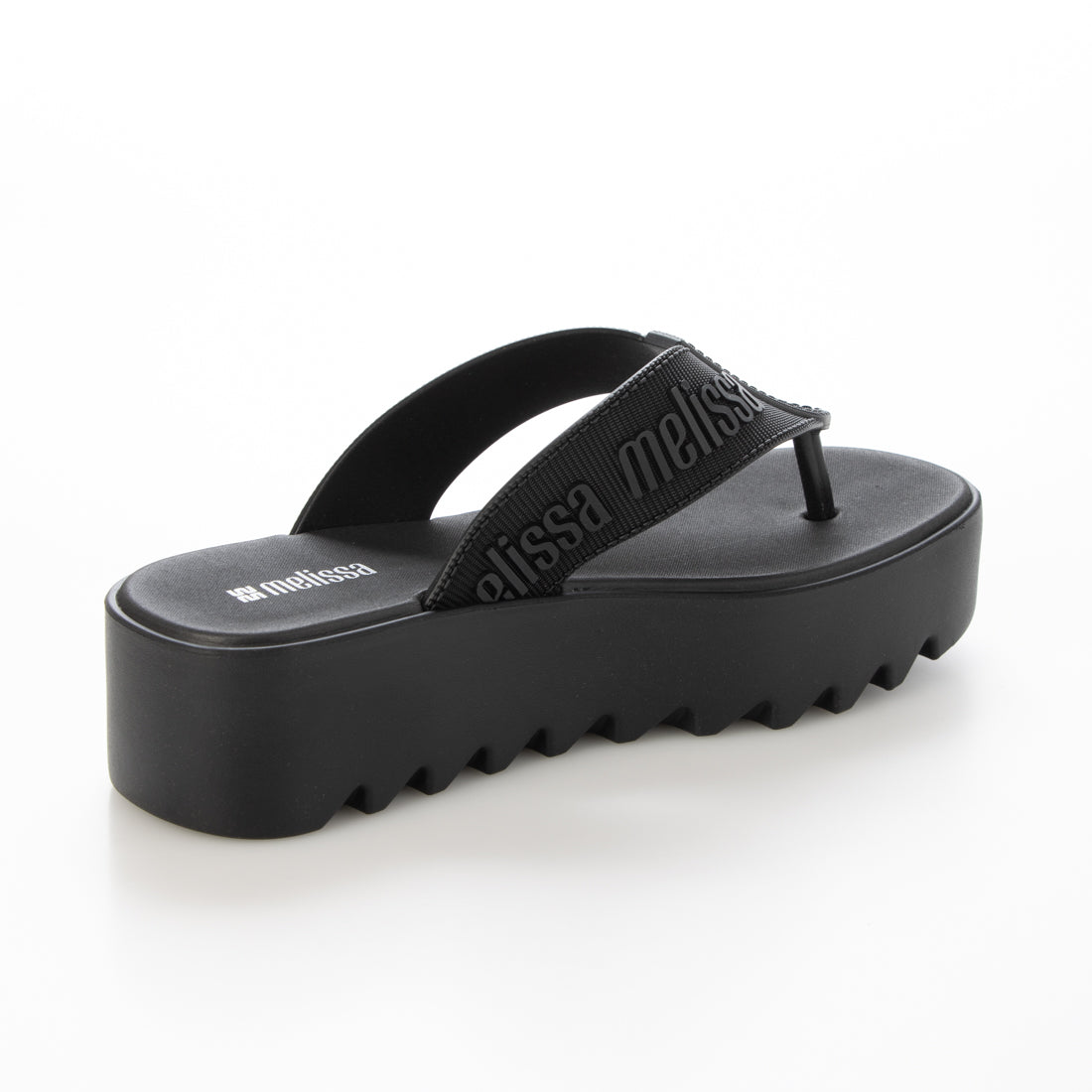 メリッサ melissa MELISSA M LOVER THONG PLATFORM AD （BLACK） BLACK
