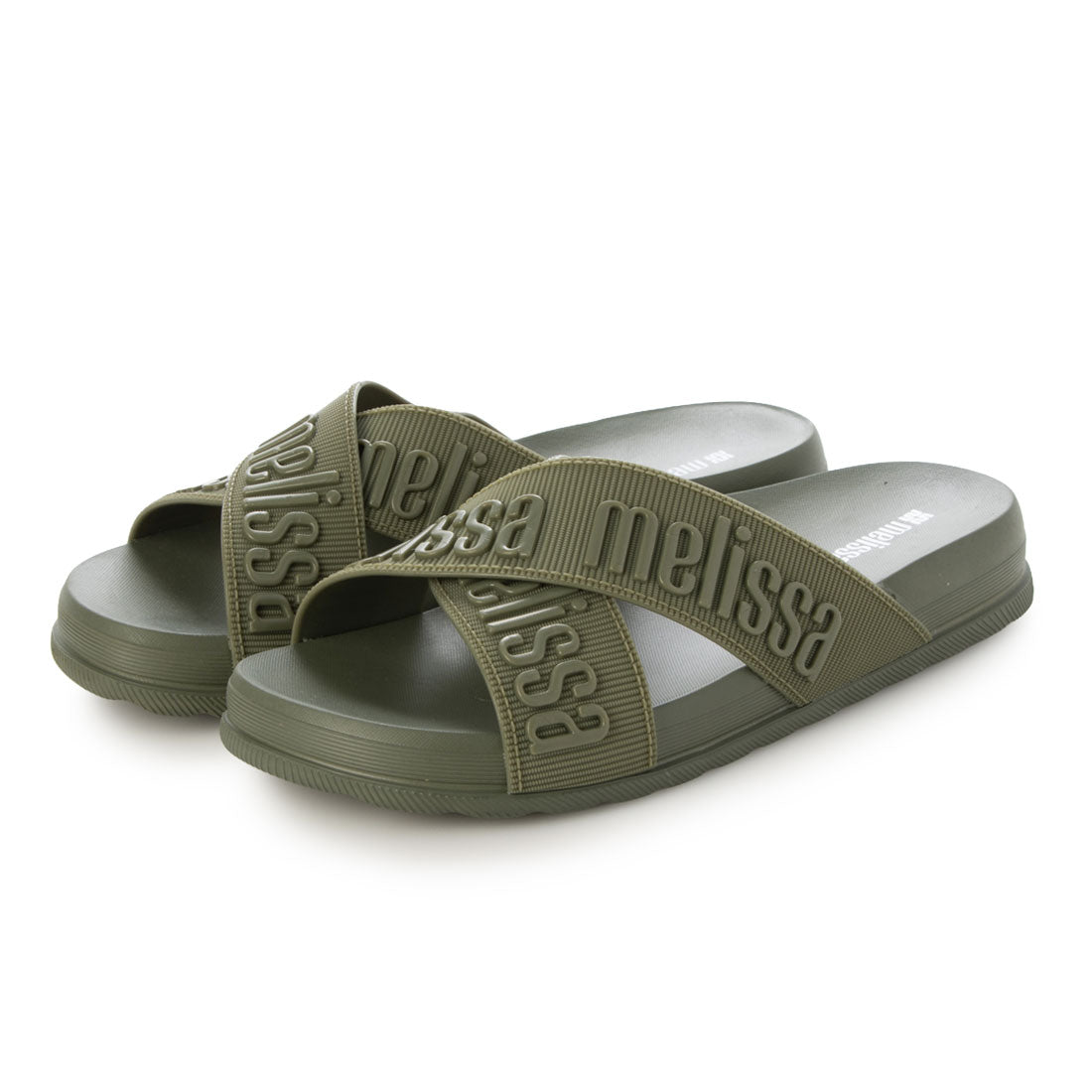 メリッサ melissa MELISSA COZY SLIDE M LOVER II AD （DARK GREEN） DARK GREEN