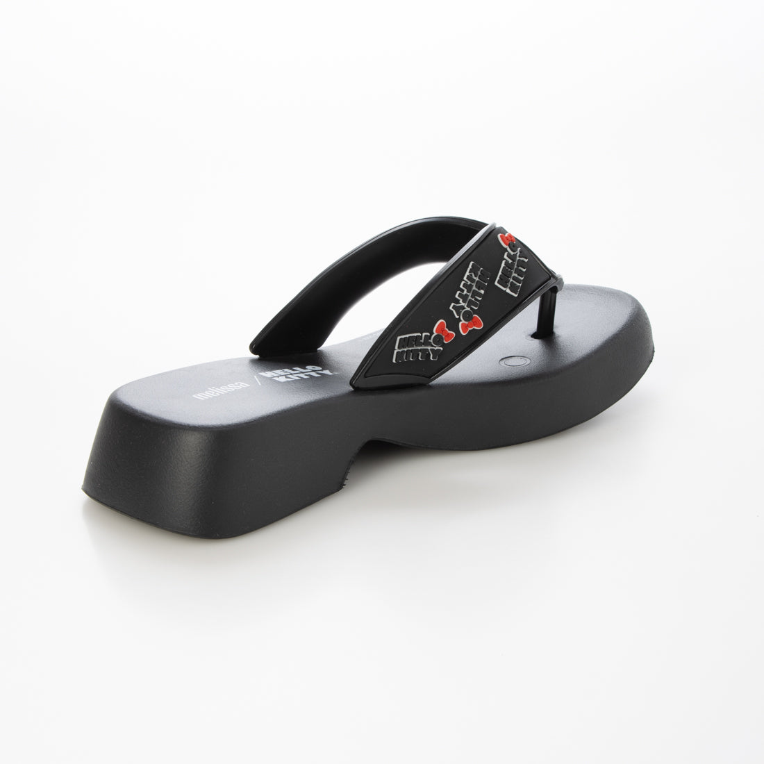 メリッサ melissa MELISSA FLATFORM + HELLO KITTY AD （BLACK/WHITE） BLACK/WHITE