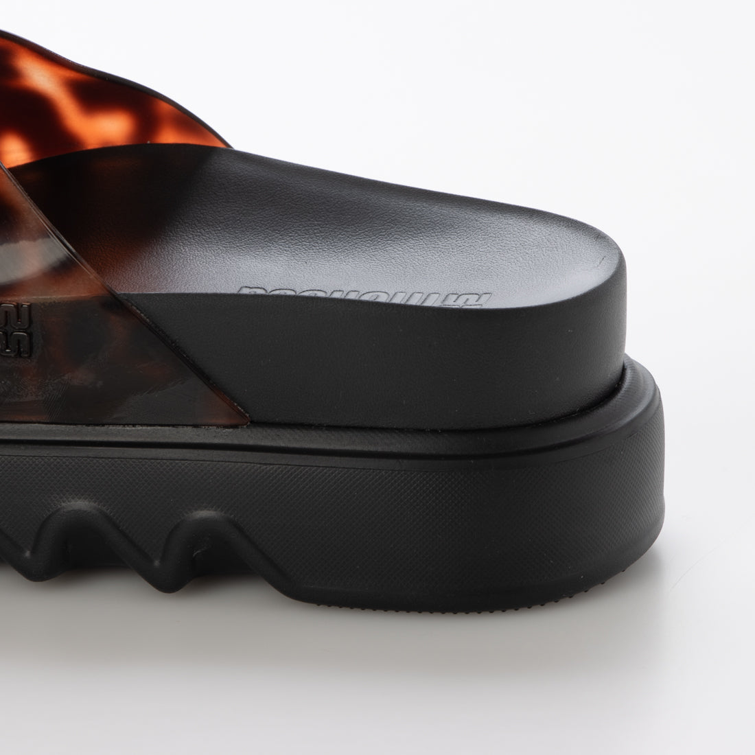 メリッサ melissa MELISSA COZY CROSS PLATFORM AD （BLACK/TORTOISE） BLACK/TORTOISE