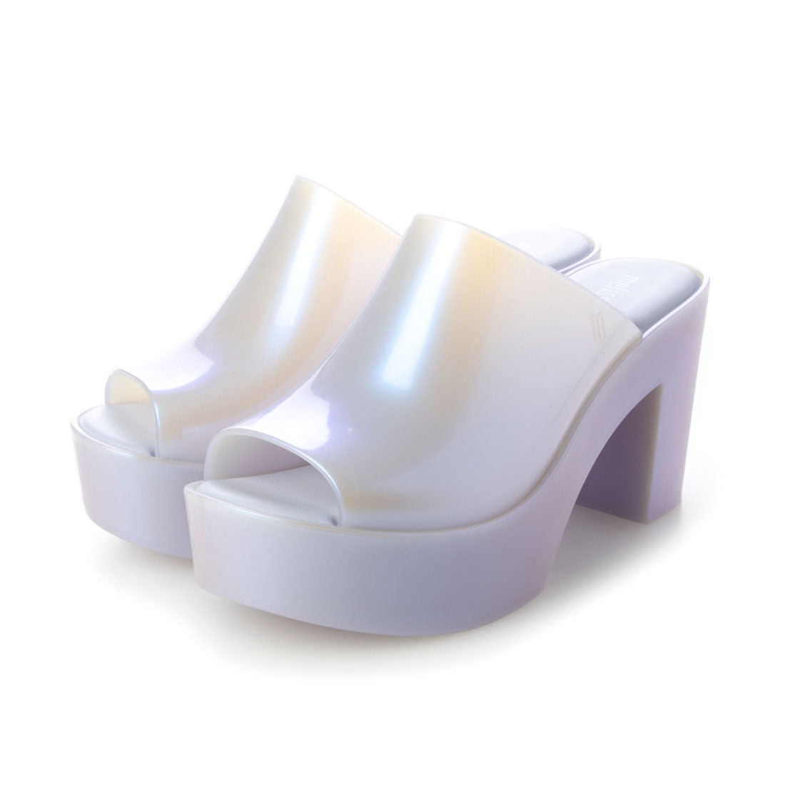 メリッサ melissa Mule,PEARLY WHITE