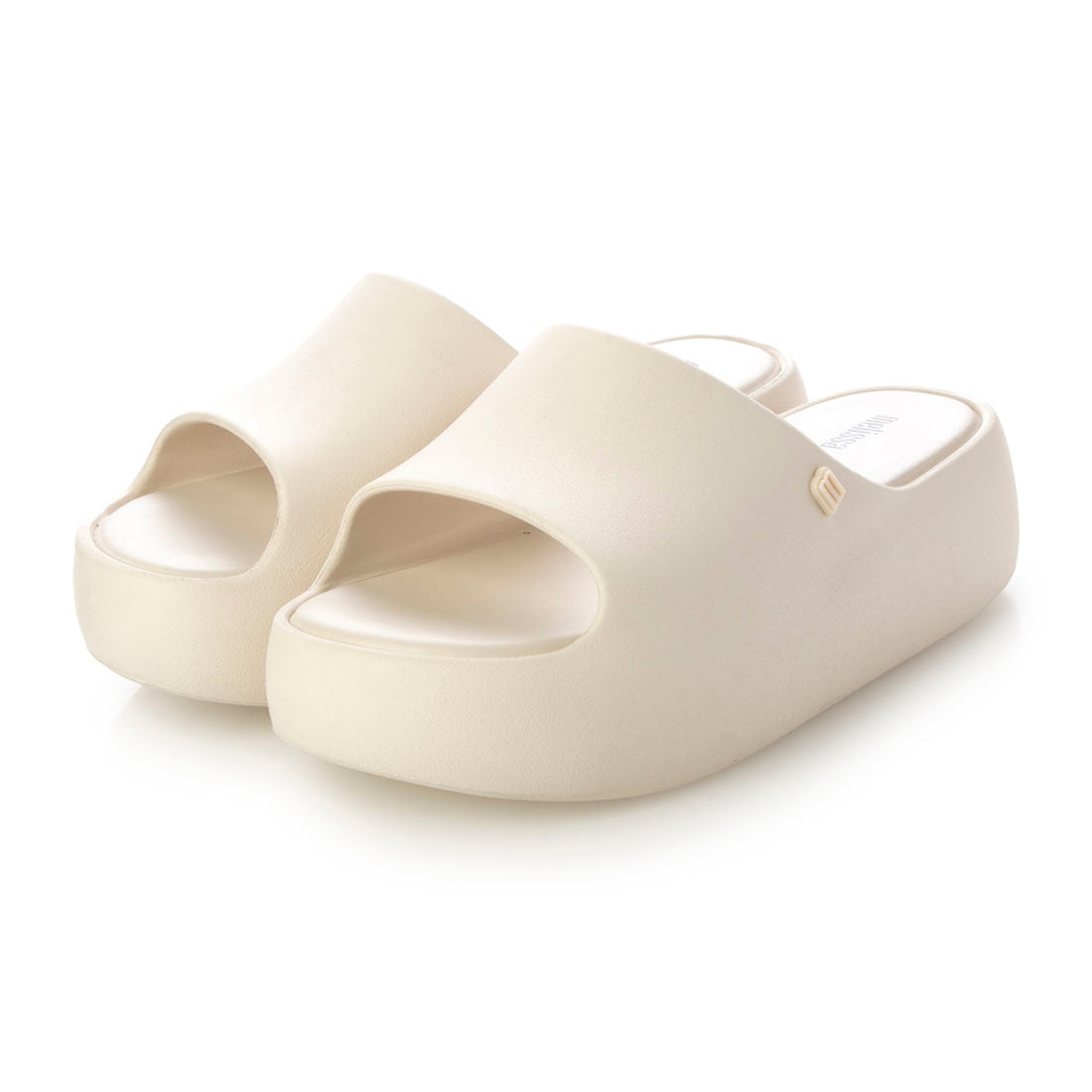メリッサ melissa MELISSA FREE PLATFORM SLIDE AD,BEIGE