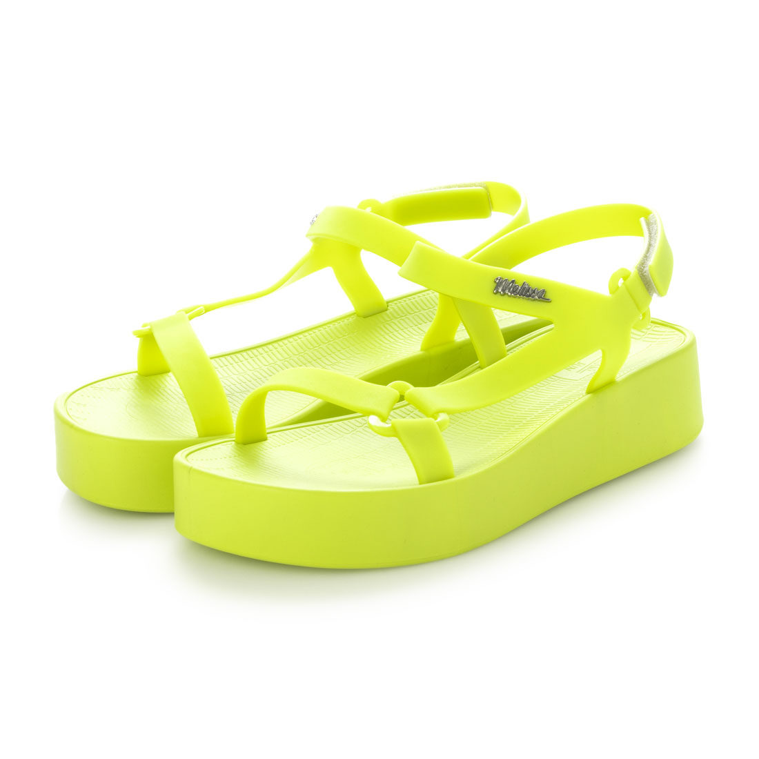 メリッサ melissa MELISSA SUN DOWNTOWN PLATFORM AD,GREEN