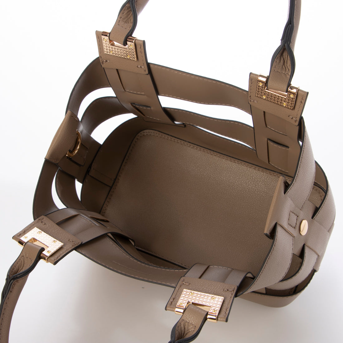 マーキュリーデュオ MERCURYDUO 軽量メッシュ 花柄巾着付ミニトートバッグ （BEG） BEG