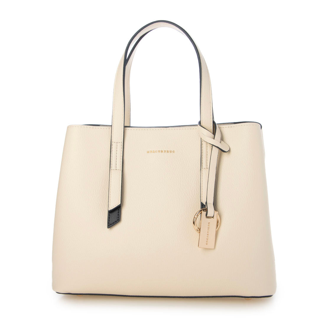 マーキュリーデュオ MERCURYDUO アオリワークハンドバッグ （IVO03） IVO03