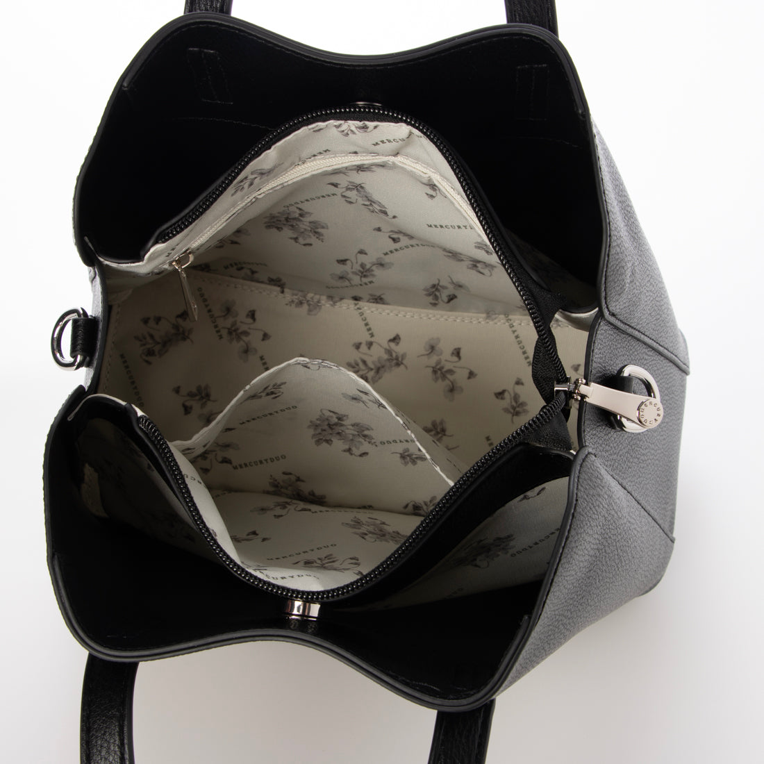 マーキュリーデュオ MERCURYDUO アオリワークハンドバッグ （IVO03） IVO03