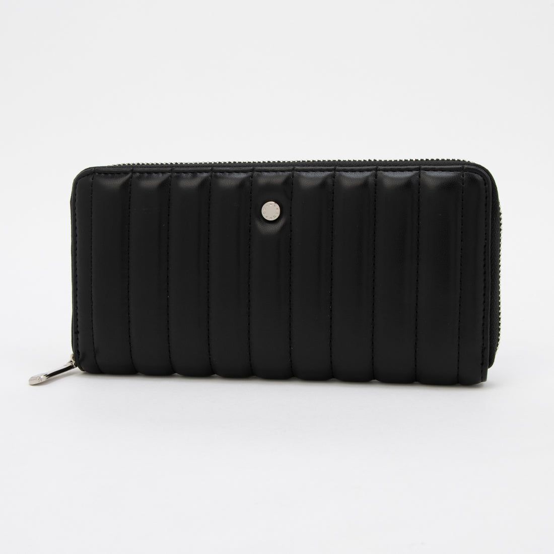 マーキュリーデュオ MERCURYDUO 縦キルティング ラウンド長財布 （BLK） BLK
