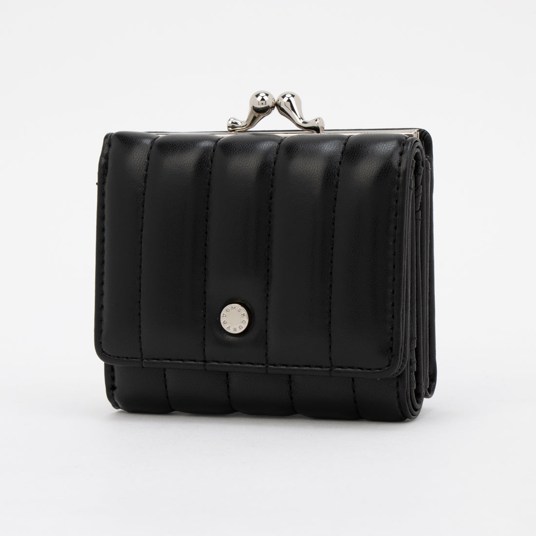 マーキュリーデュオ MERCURYDUO 縦キルティング 口金ミニ財布 （BLK） BLK