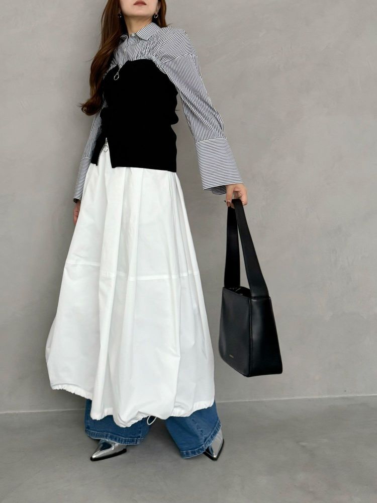 マーキュリーデュオ MERCURYDUO ハイライズワイドレッグデニム （ブルー） ブルー