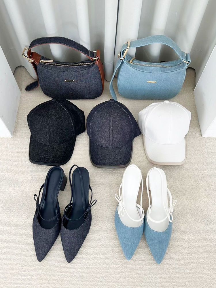 マーキュリーデュオ MERCURYDUO デニム配色パイピングキャップ （オフホワイト） オフホワイト