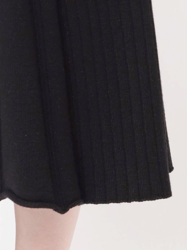 マーキュリーデュオ MERCURYDUO バイカラーニットワンピース （ベージュ） ベージュ