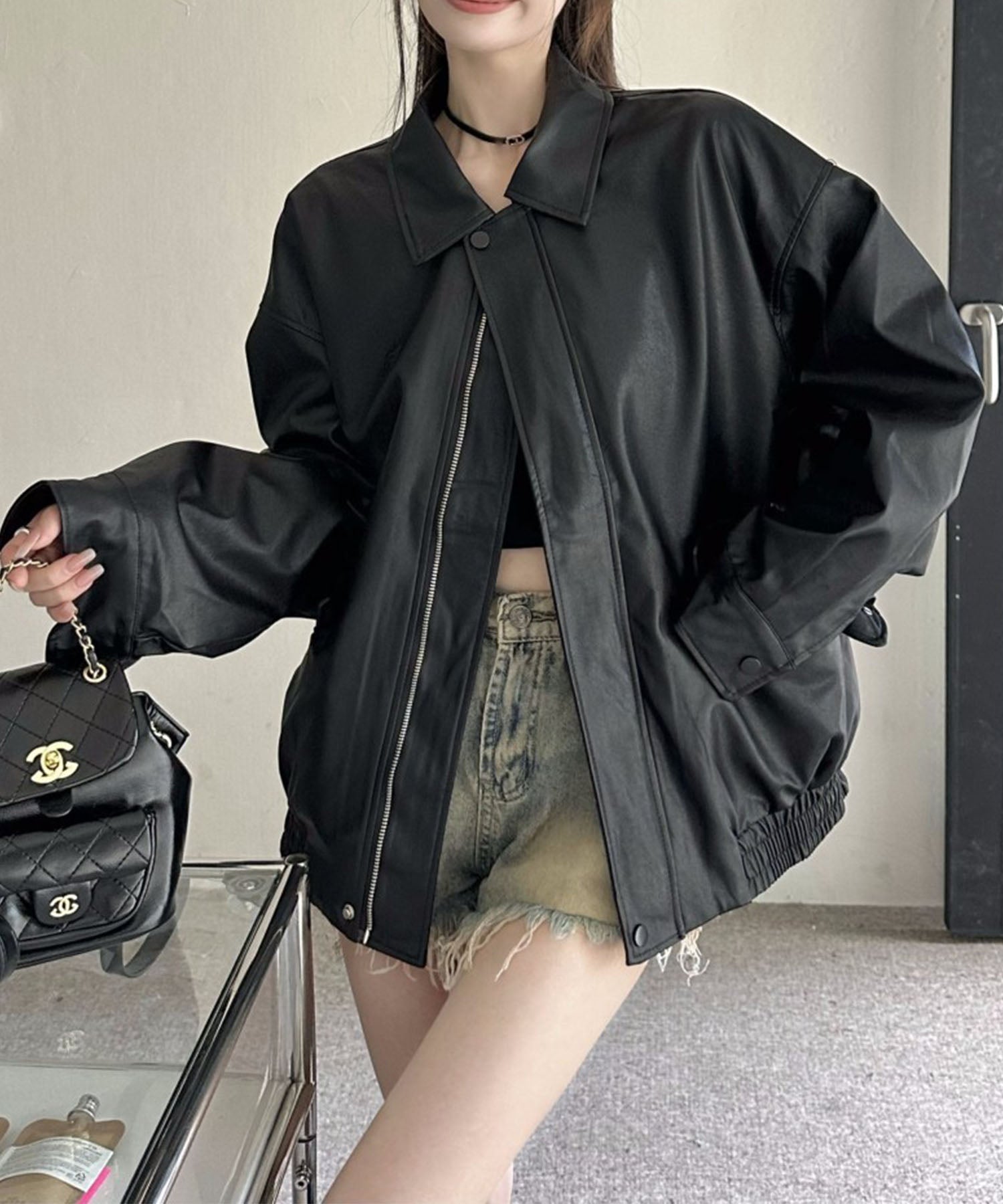米傑恩 me Jane 假皮革外套