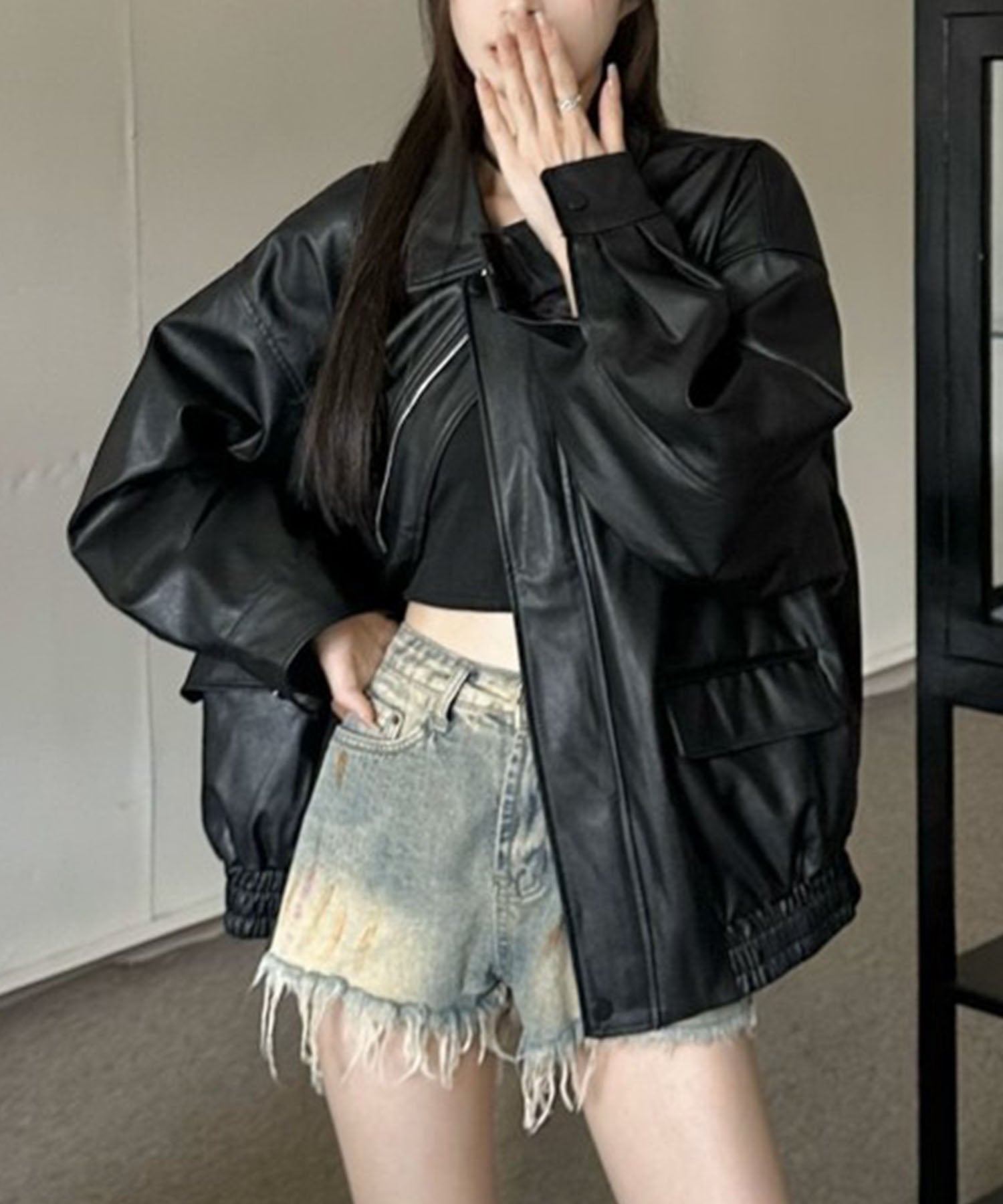 米傑恩 me Jane 假皮革外套