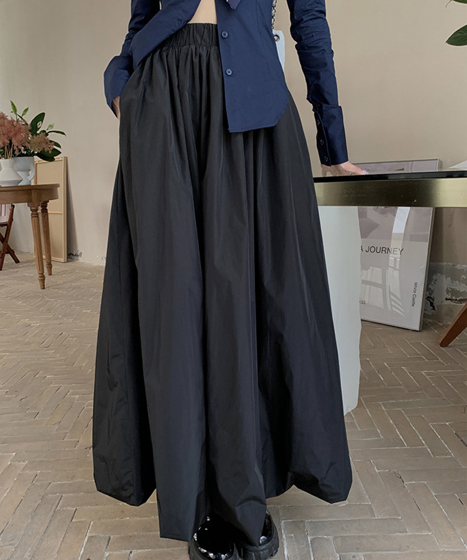 "Me Jane Balloon Volume Skirt"