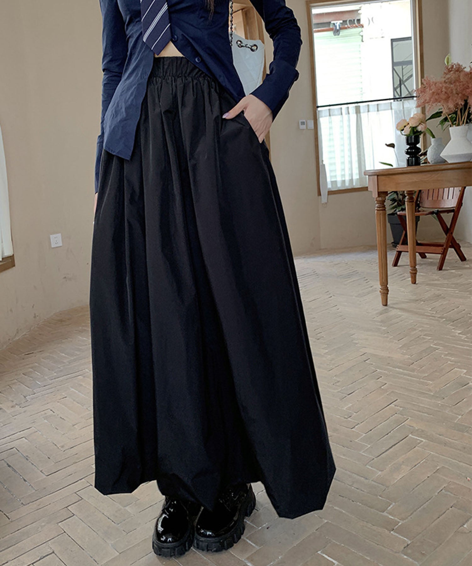 "Me Jane Balloon Volume Skirt"