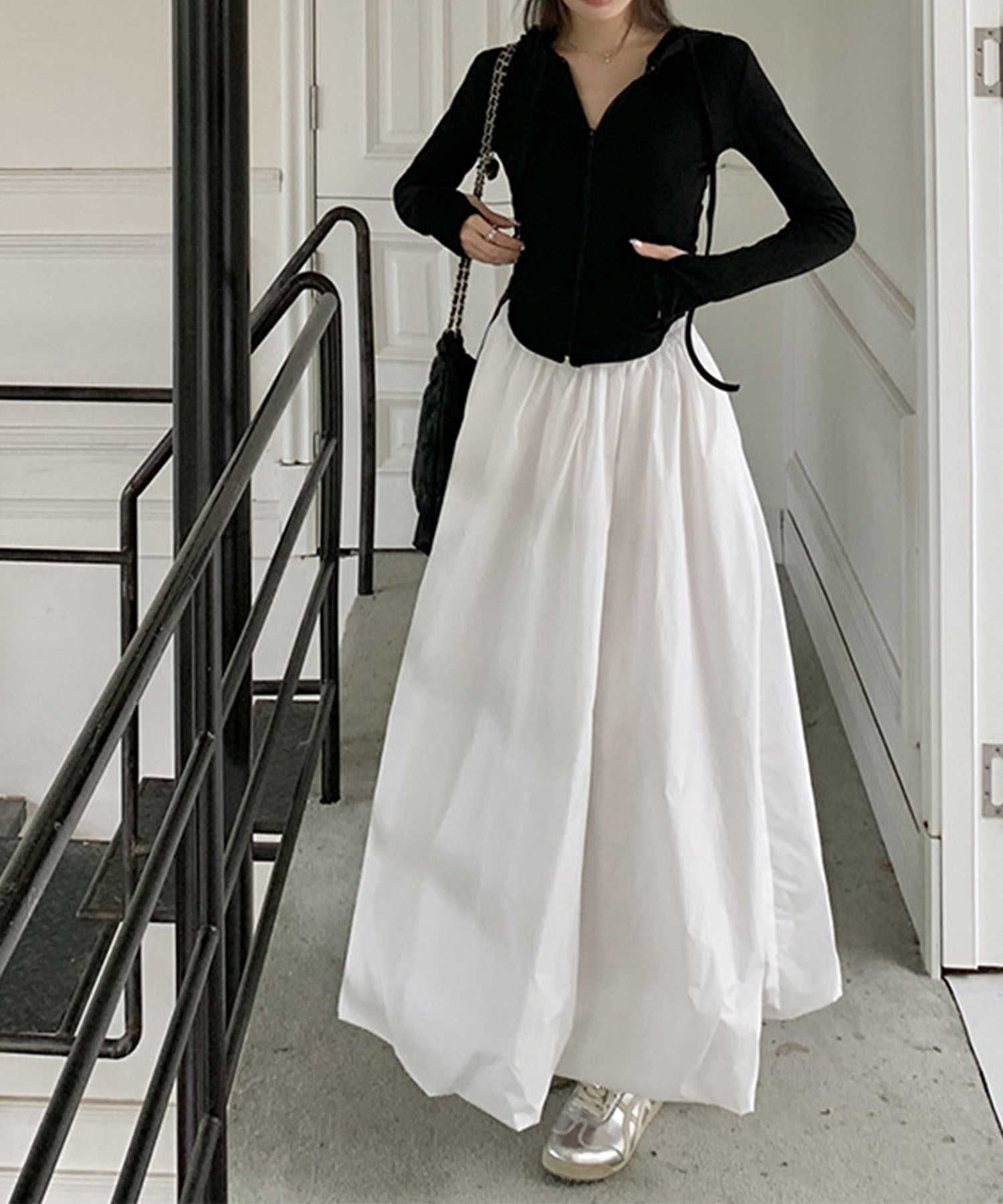 "Me Jane Balloon Volume Skirt"