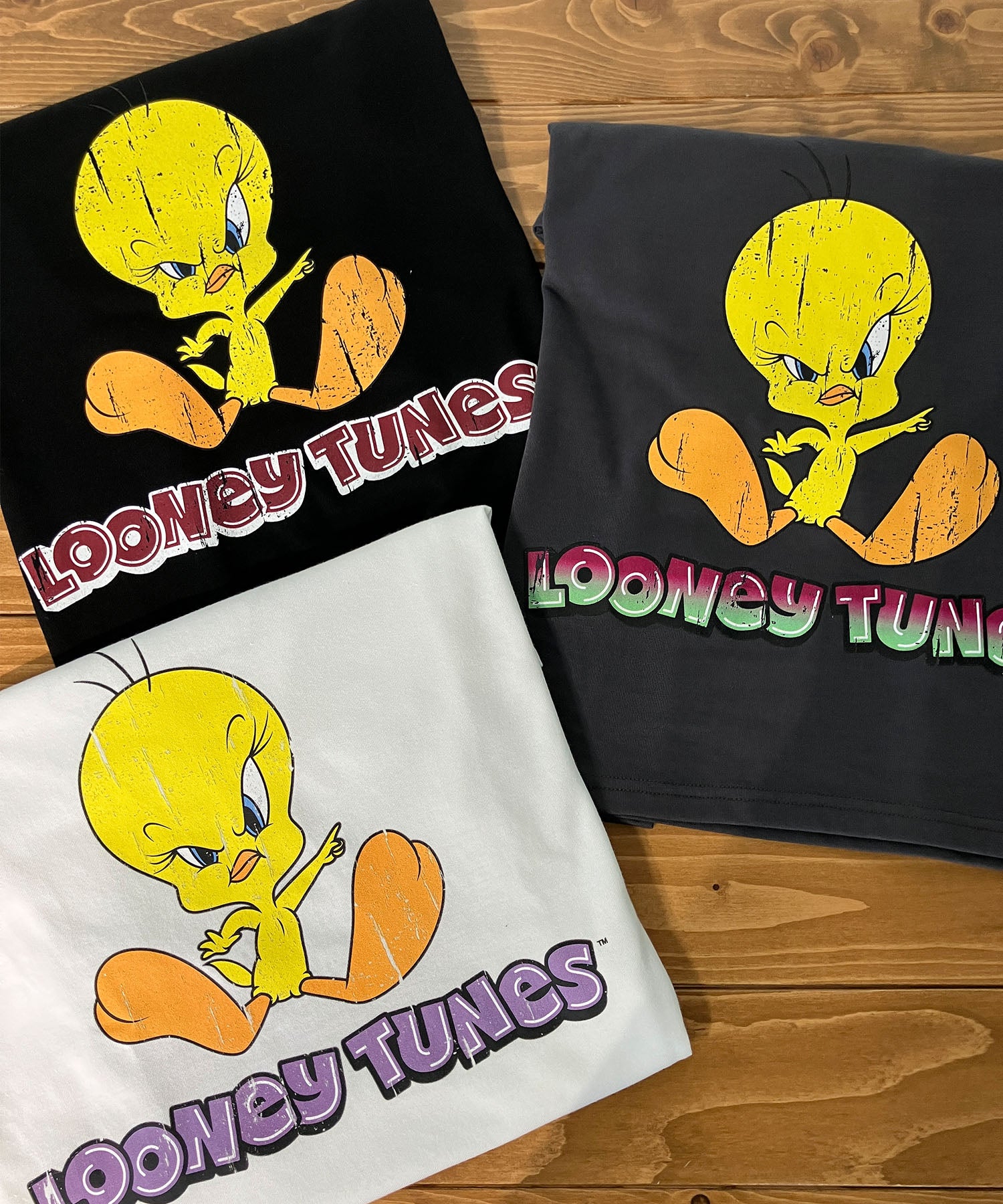 ミージェーン me Jane TWEETYプリントTシャツ （オフホワイト） オフホワイト