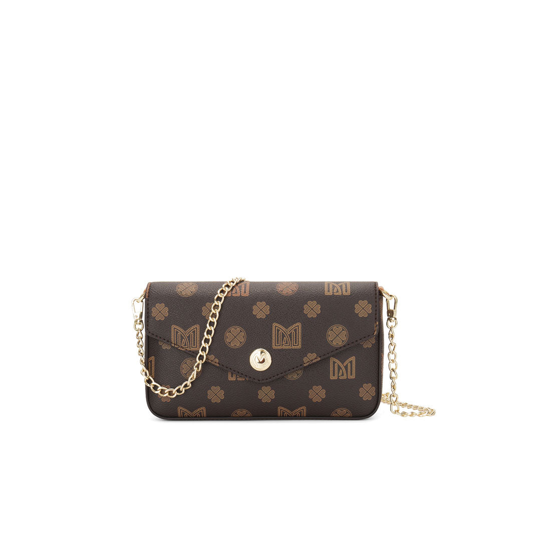 MEXICAN MEXICAN 2-piece set with pouch Monogram chain bag Mini bag Safe material Cute for adults