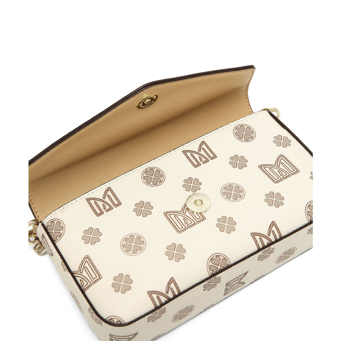 MEXICAN MEXICAN 2-piece set with pouch Monogram chain bag Mini bag Safe material Cute for adults