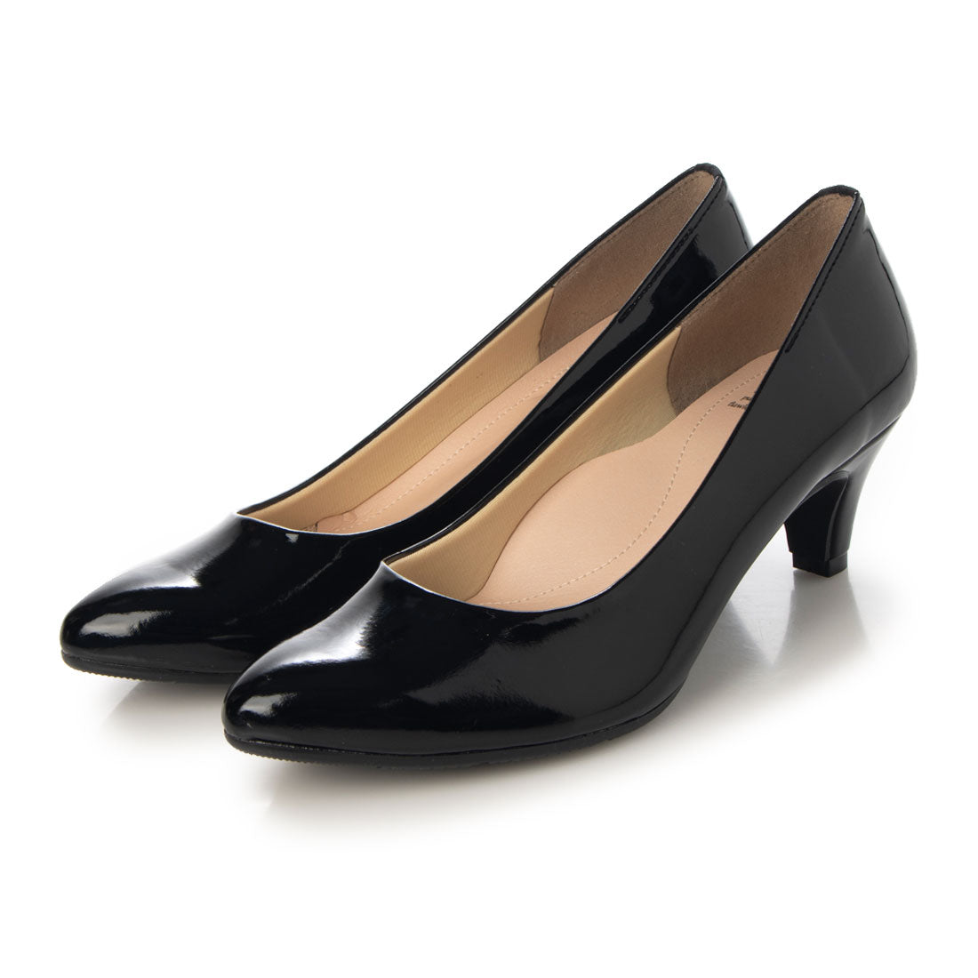 Metal Rouge [Rain-resistant] 5cm heel plain pumps [Made in Japan]