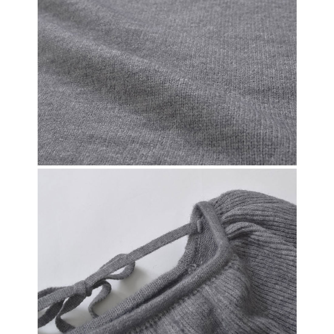 ミズム MEISM [2024-25 WINTER COLLECTION][MEISM by Re:EDIT]3WAYラッフルフリルニットプルオーバー