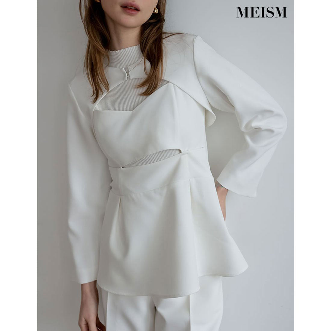 ミズム MEISM [2024SS PRE ORDER][MEISM by ]ベリーショートジャケット