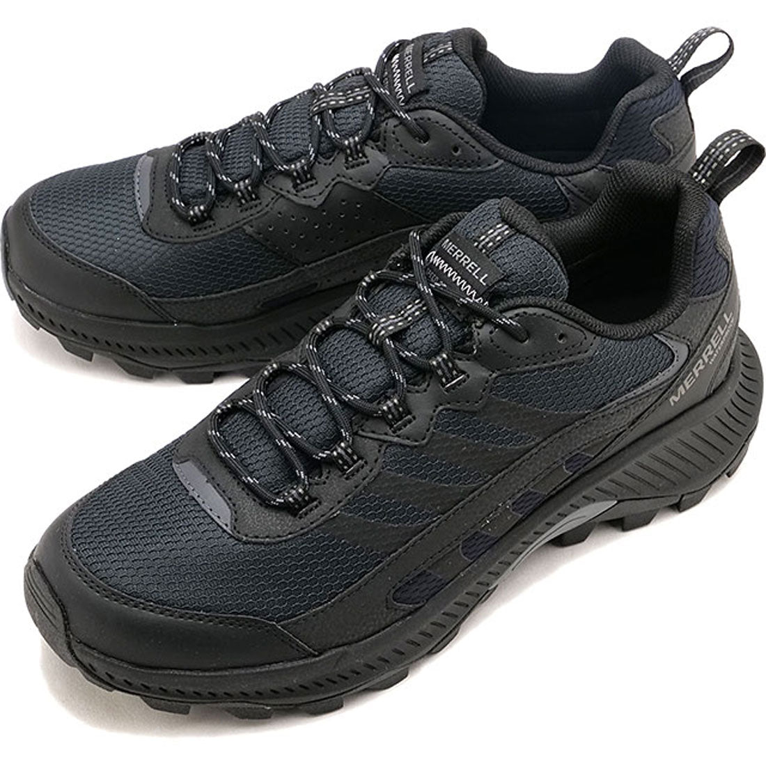 メレル MERRELL M SPEED STRIKE 2 WATERPROOF BLACK [J037841],BLACK