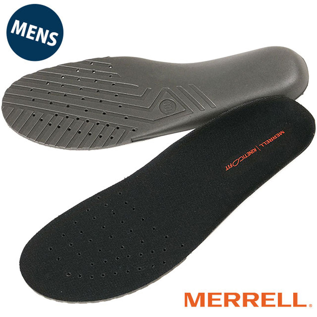 メレル MERRELL M KINETIC FIT BASE FOOTBED MEMORY BLACK [JAFABMM SS25],BLACK
