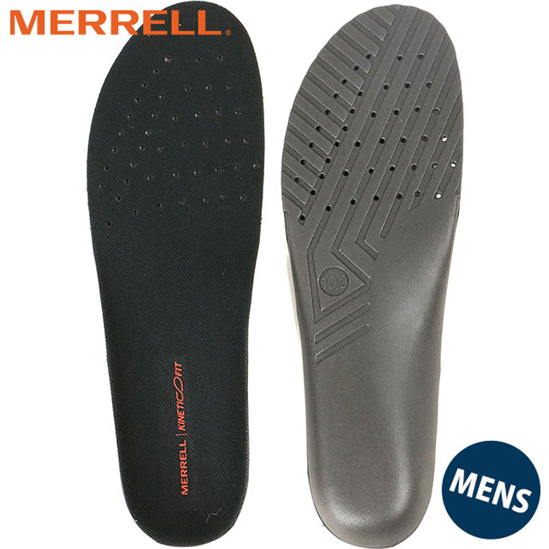メレル MERRELL M KINETIC FIT BASE FOOTBED MEMORY BLACK [JAFABMM SS25]