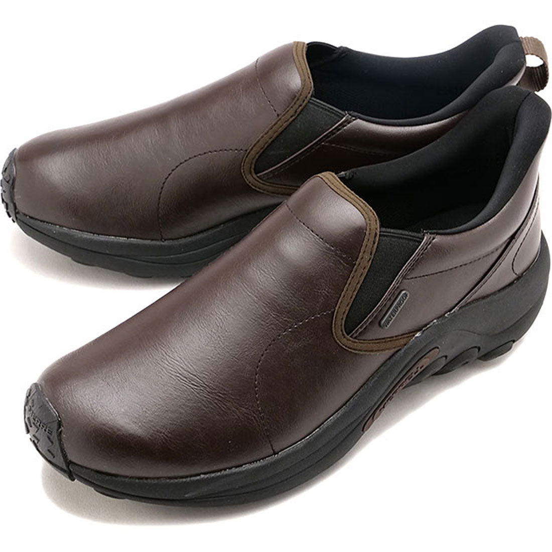 メレル MERRELL U JUNGLE MOC EVO WP DARK-BROWN [J5006789],DARK-BROWN