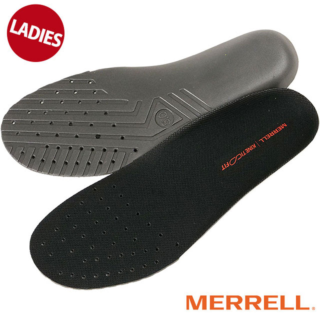 メレル MERRELL W KINETIC FIT BASE FOOTBED MEMORY BLACK [JAFABWM SS25],BLACK