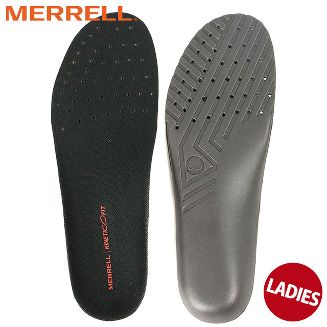メレル MERRELL W KINETIC FIT BASE FOOTBED MEMORY BLACK [JAFABWM SS25]