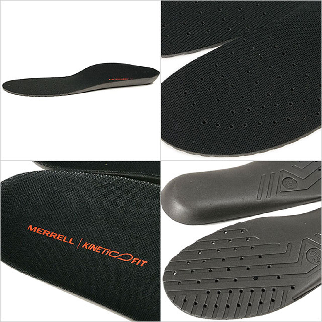 メレル MERRELL W KINETIC FIT BASE FOOTBED MEMORY BLACK [JAFABWM SS25]