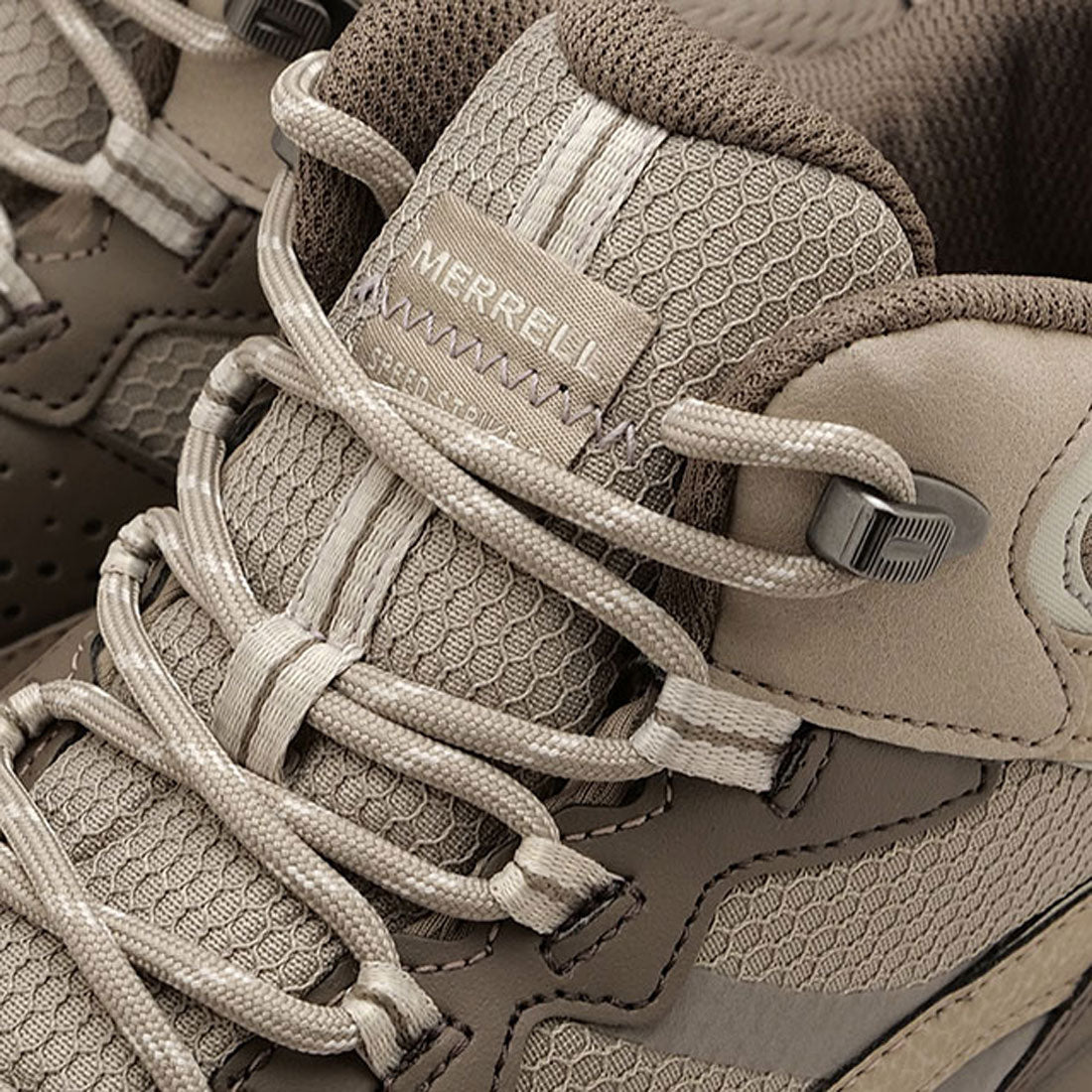 メレル MERRELL W SPEED STRIKE 2 MID WATERPROOF STONE [J038278]