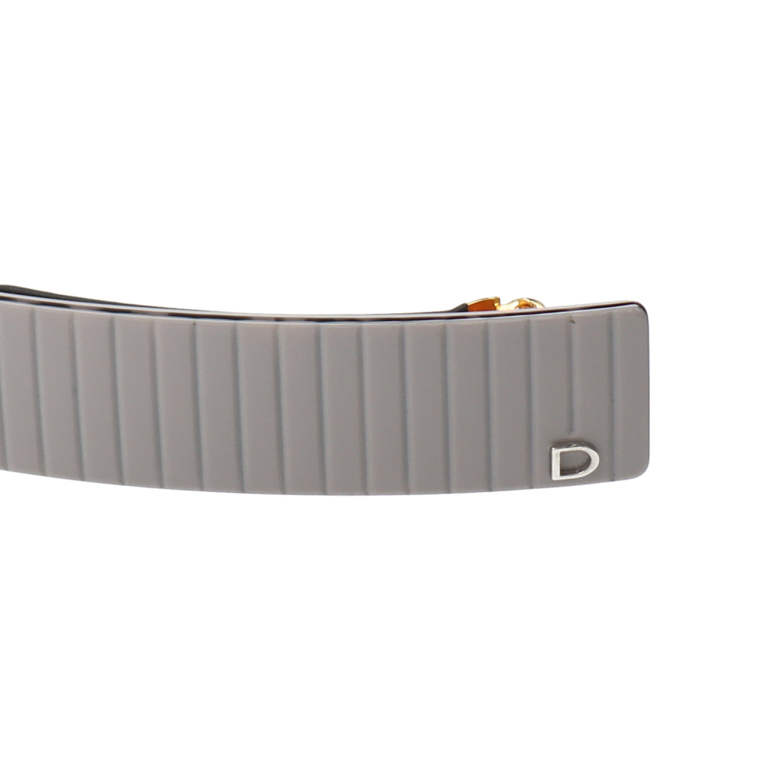 メタルアンドプラスチック METAL&PLASTIC バレッタ Mサイズ （GREY） GREY