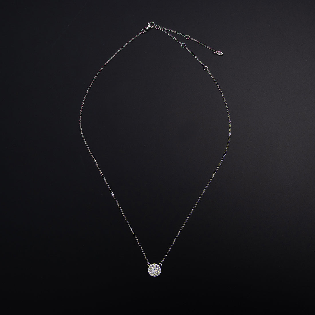 Meteor New York METEOR NEW YORK 1ct Halo Necklace 'MERCURY' 【Non-returnable item】