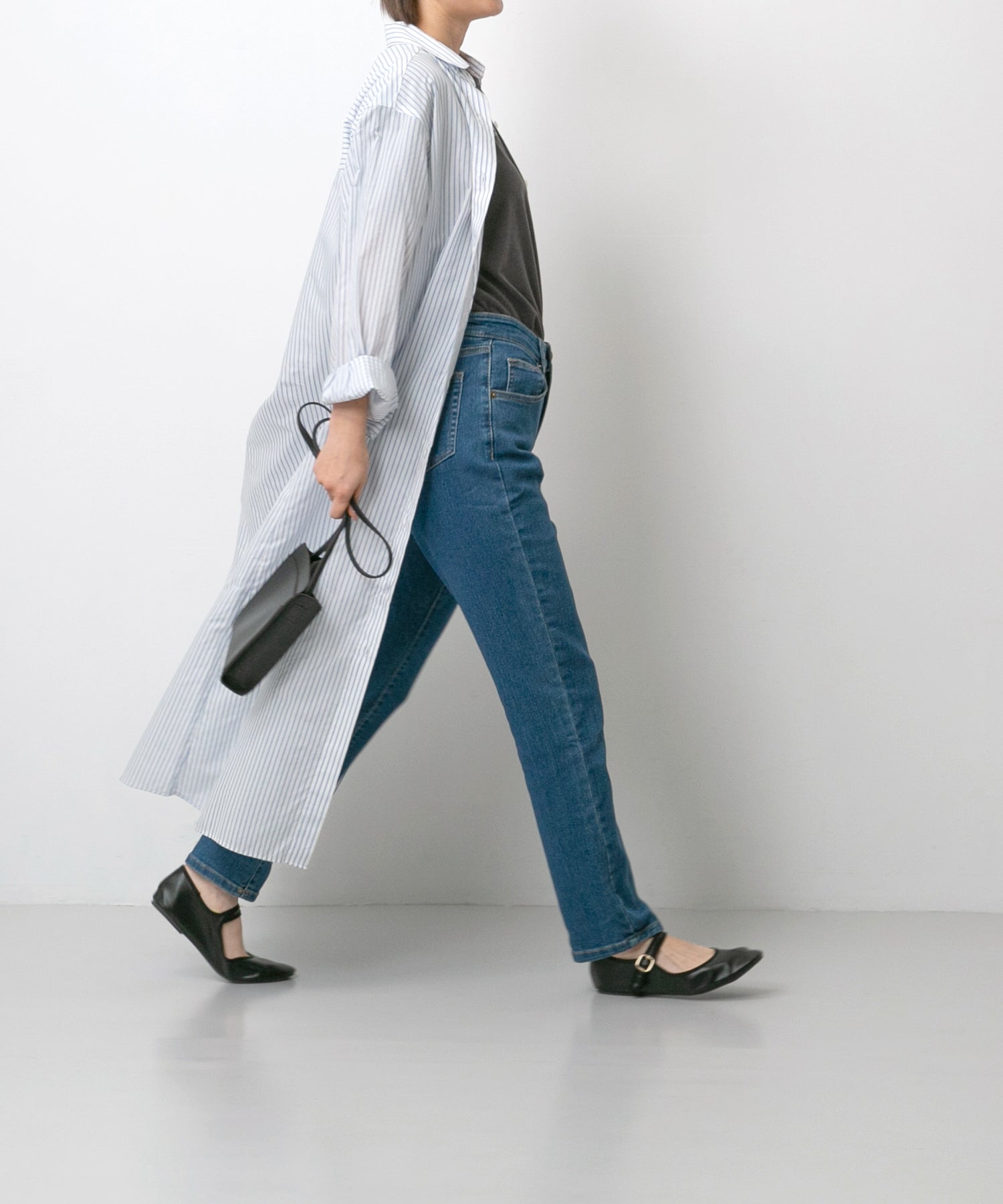 メヌエ Menue ふわカル ストラップ バレエシューズ（1020ブラックpu） 1020ブラックpu