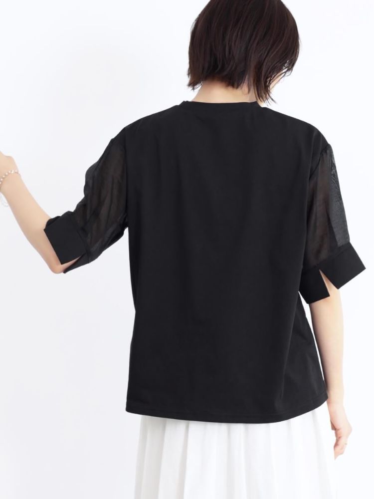メドックオリジナルホワイト MEDOC original white バレエシューズプリント Tシャツ （オフホワイト） オフホワイト