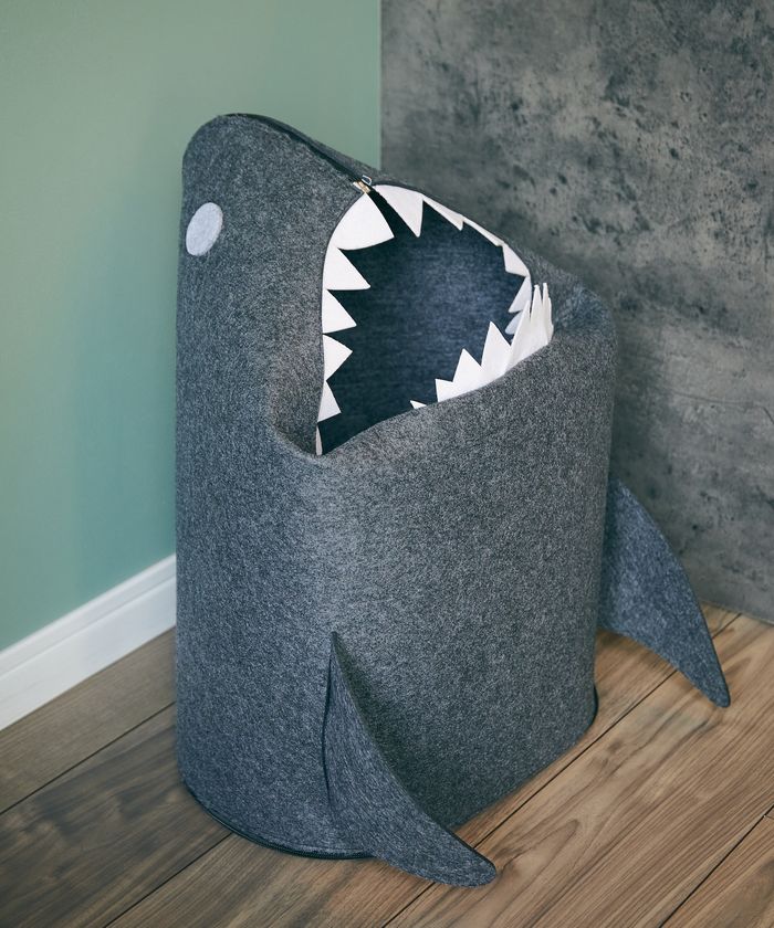 アンファンス EN FANCE 折りたたみフェルトストレージ「shark(シャーク)」 （メーカー指定色） メーカー指定色