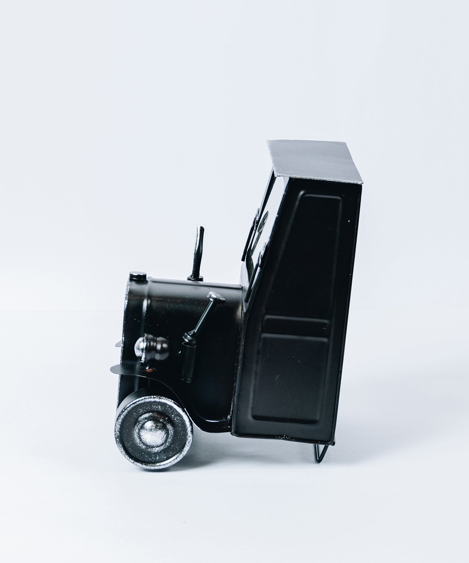 アンファンス EN FANCE ヴィンテージモチーフクロック tractor トラクター ブラック