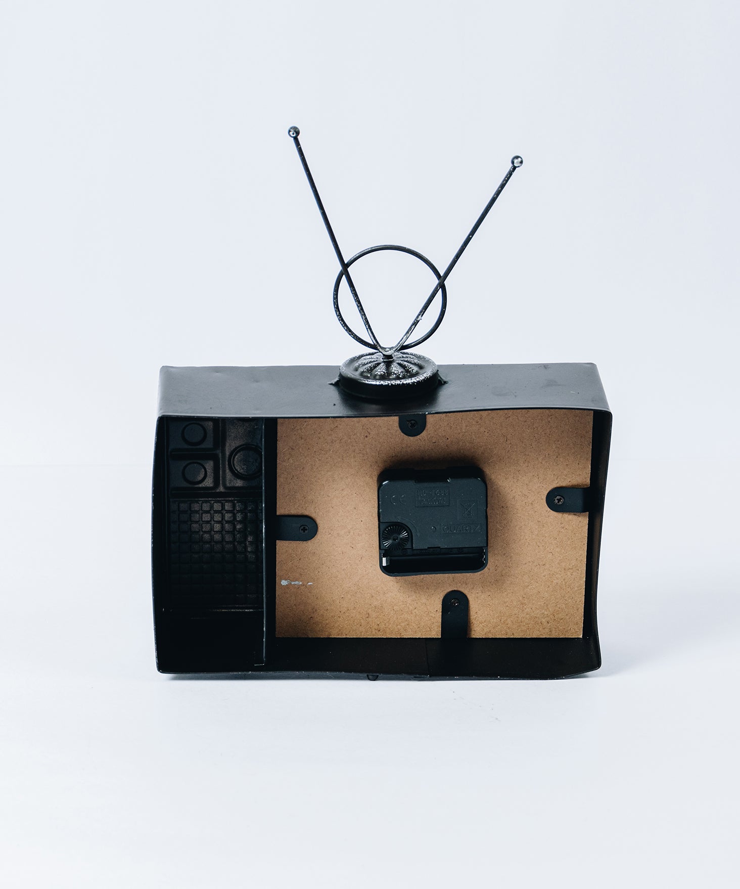 アンファンス EN FANCE ヴィンテージモチーフクロック television テレビジョン ブラック