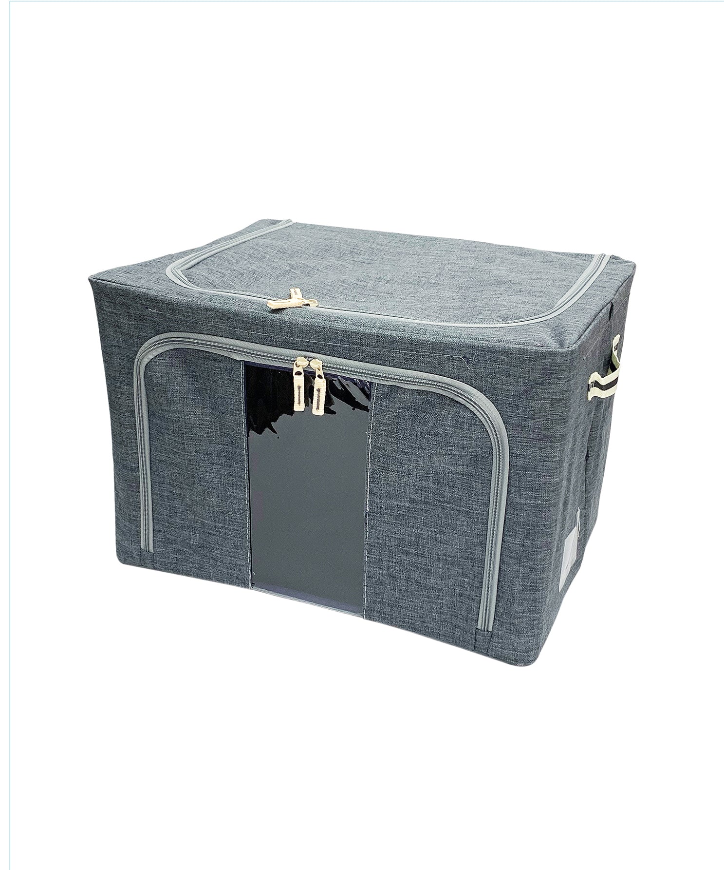 アンファンス EN FANCE スタッキング窓付き収納ボックス （66L） グレー （メーカー指定色） メーカー指定色
