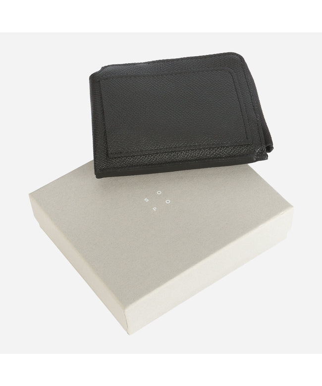 ソポ sopo 新商品/サライ/ソポ/ワープロラックス/ORIGAMI L PURSE-WL/ワインハンマー社【so70】 （ブラック） ブラック