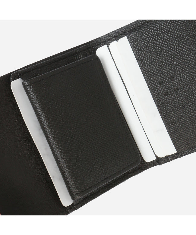 ソポ sopo 新商品/サライ/ソポ/ワープロラックス/三つ折り財布/ROLL WALLET-WL/ワインハンマー社【so71】 （ブラック） ブラック
