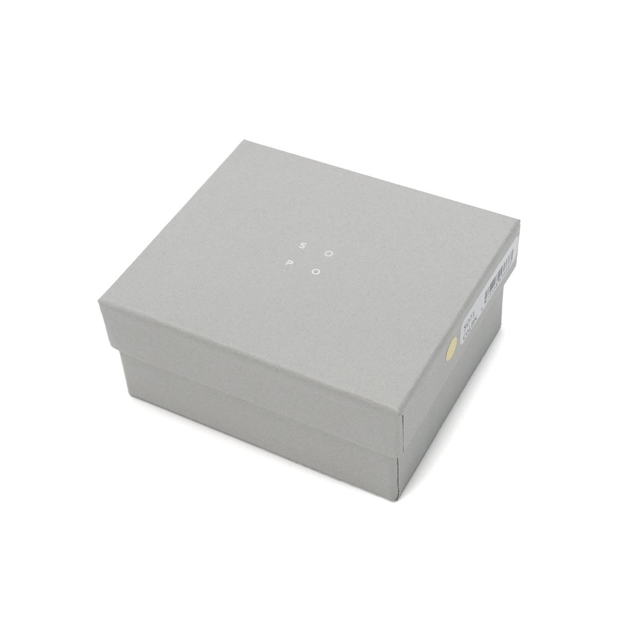 ソポ sopo 二つ折り財布 メンズ レディース ブランド BOX型小銭入れ コンパクト 本革 小銭入れあり 二つ折り 革 薄い 薄型 おしゃれ ミニ シンプル 上品 日本製 ROLL WALLET-WL SO71 （BROWN） BROWN