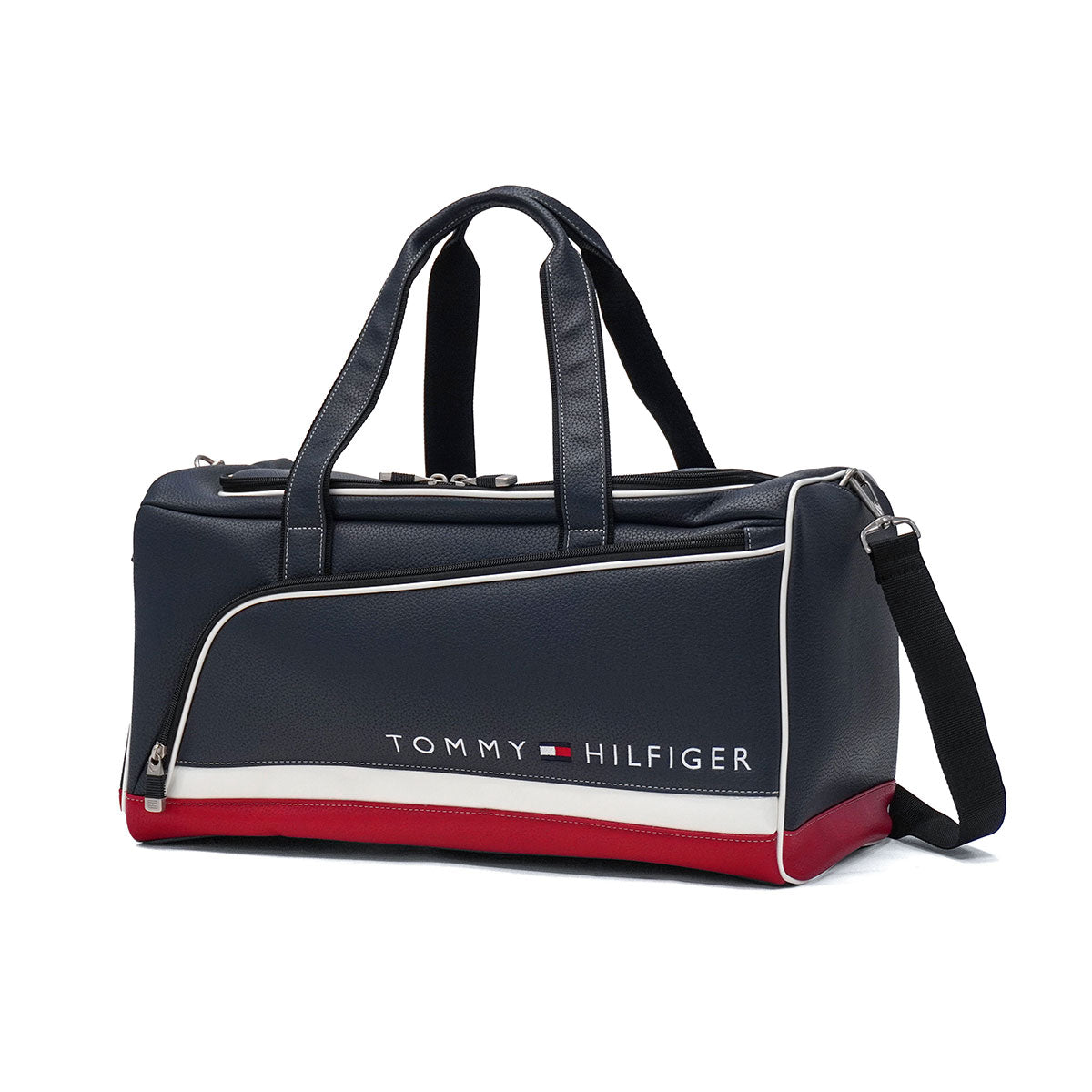 トミー ヒルフィガー ゴルフ TOMMY HILFIGER GOLF ボストンバッグ メンズ レディース 大容量 ブランド スポーツ おしゃれ ボストン バッグ ゴルフボストン 大きめ 2WAY ショルダー 肩掛け FACE THMG3FB3 （ネイビー） ネイビー