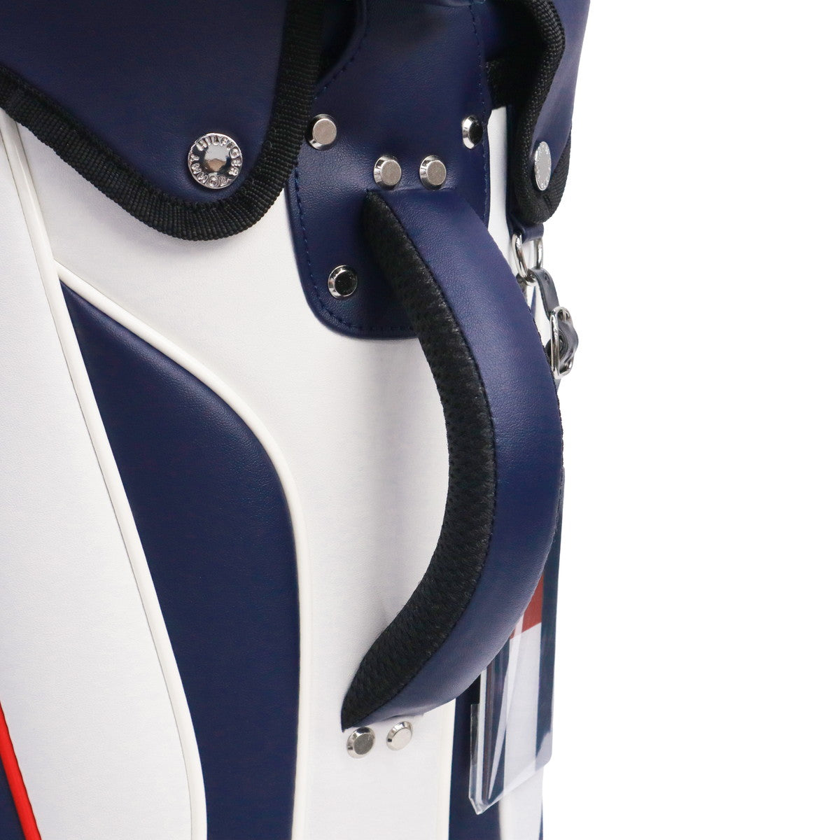 トミー ヒルフィガー ゴルフ TOMMY HILFIGER GOLF キャディバッグ メンズ レディース おしゃれ 9.0型 9型 46インチ 5分割 軽量 カート型 合皮 キャディ バッグ カートキャディバッグ ベーシック THMG4SC5 （ブラック） ブラック
